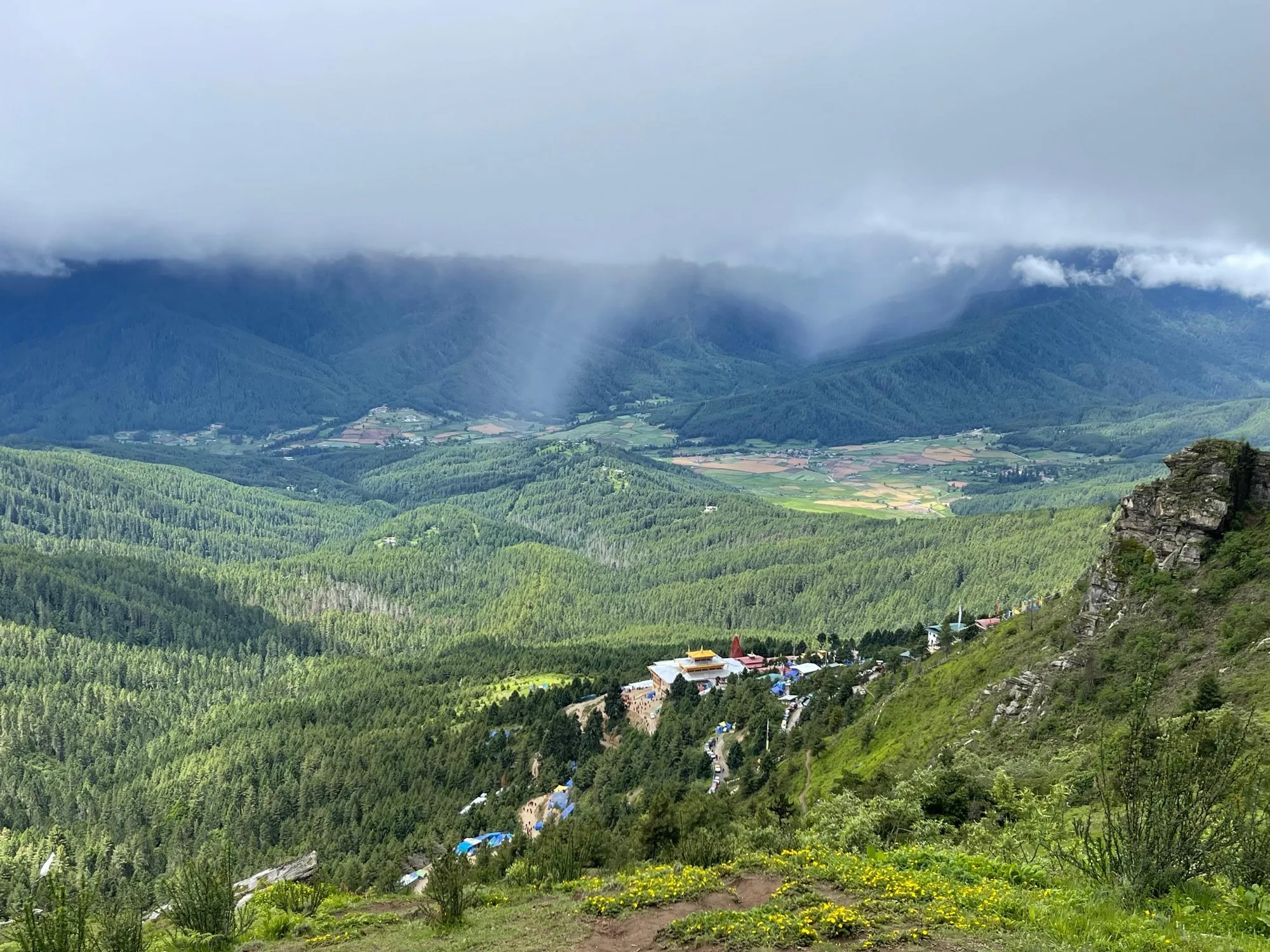 Tharpaling Monastery in the Bumthang valley