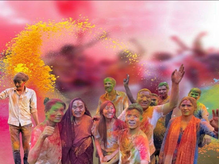 Celebrating Holi at SINI: Bonding Over Culture with Our Indian Colleagues