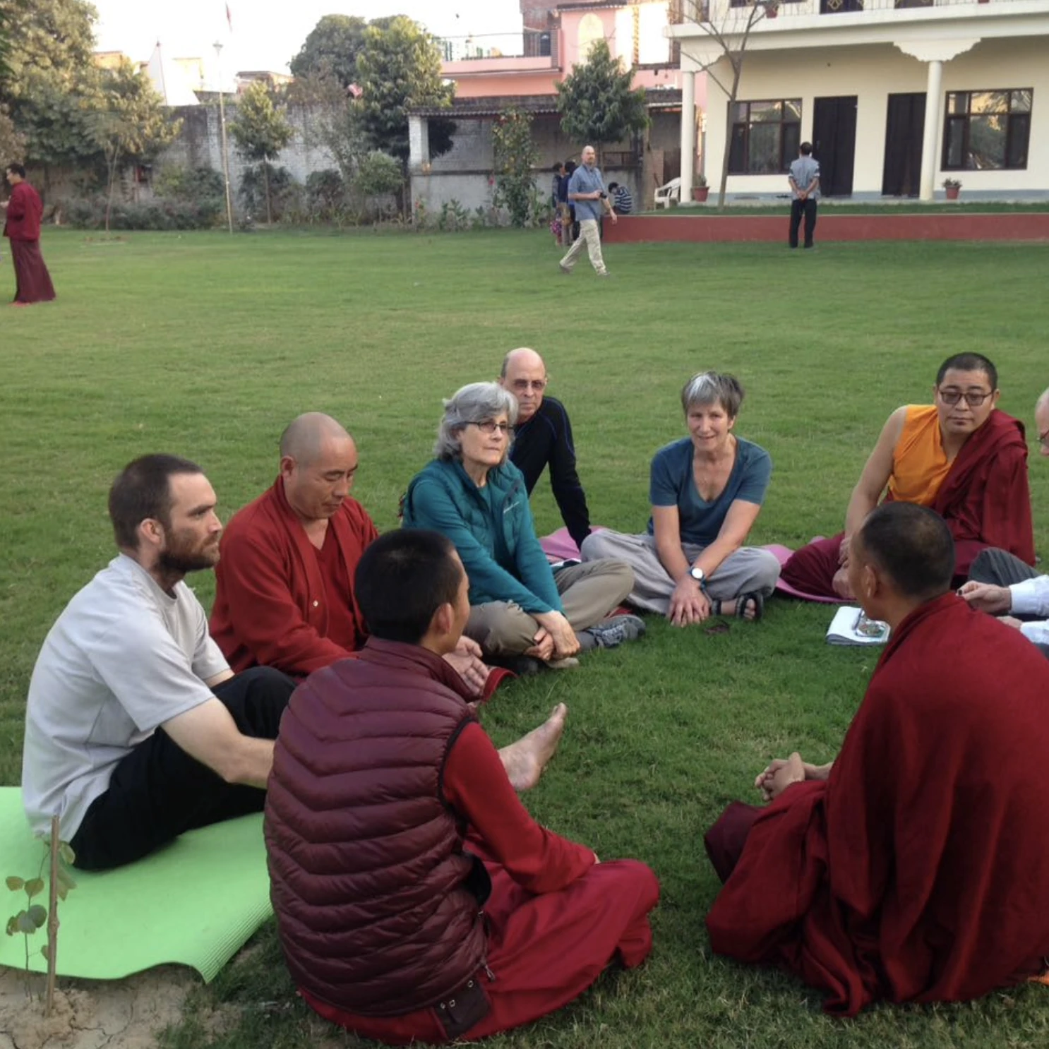 Tibetan text reading