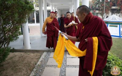 Chokyi Nyima Rinpoche visits SINI on January 2, 2023