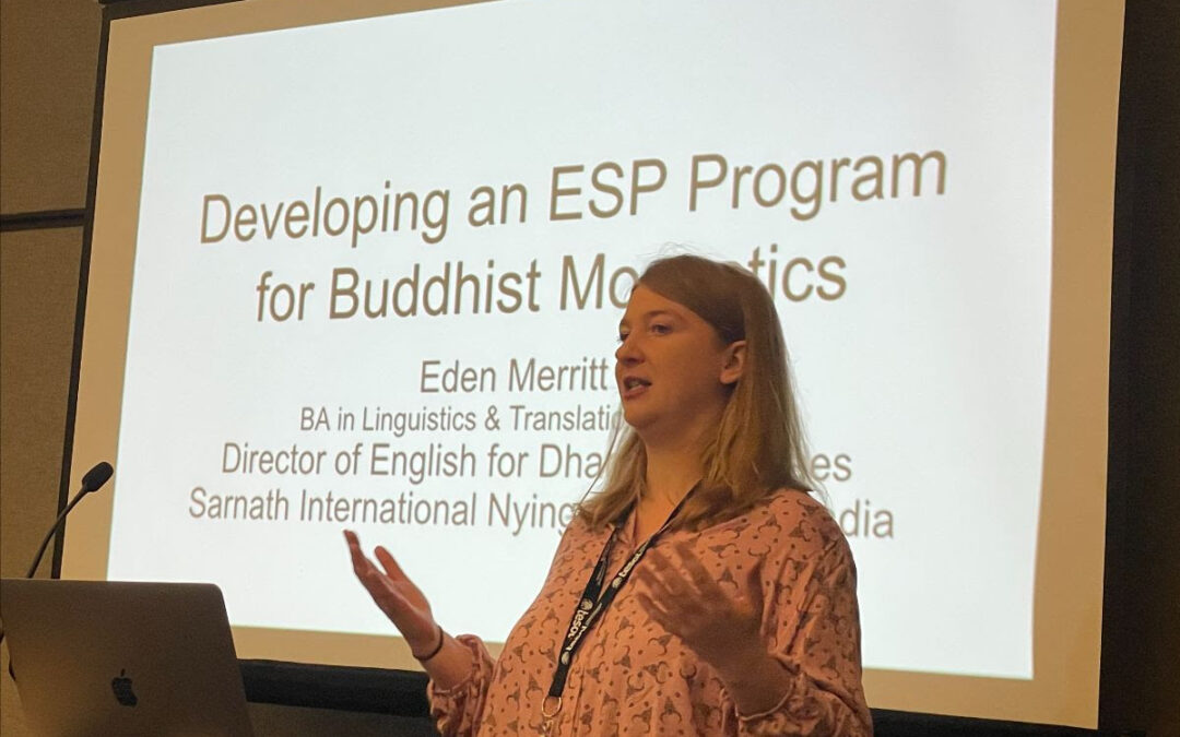Eden Merritt discusses English for Specific Purposes (ESP) at TESOL.